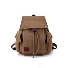Mochila de lona feminina Retro masculino lazer viagem cordão senhoras mochila saco de arte japonesa estudante universitá