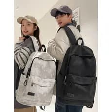 Mochila masculina de viagem versão coreana leve na moda legal Casual júnior estudantes do ensino médio estudantes univer