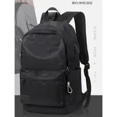 Mochila masculina de grande capacidade, mochila de viagem para computador, feminina, simples, moderna, estudantes do ens
