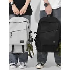 Mochila masculina Casual estilo Workwear mochila de viagem de grande capacidade feminina estudantes do ensino médio estu