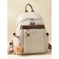 Mochila feminina 2026 novo estilo moda viagem leve saco à prova dwaterproof água Oxford pano grande capacidade mochila e