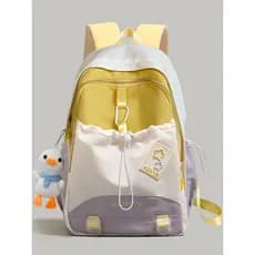 Estudantes do ensino fundamental mochila feminina grande capacidade leve estudantes do ensino médio Colle