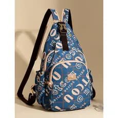 Oxford pano mochila feminina 2026 novo estilo versão coreana All-Match pequena mochila influenciador esportes Cross-corp