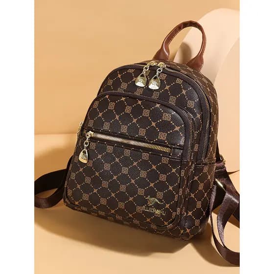 Mochila feminina 2026 novo estilo High-End na moda viagem grande capacidade pequena mochila feminina All-Match moda pequ