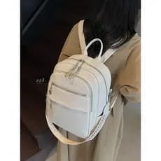 Mochila multifuncional feminina 2025 novo estilo moda estudante universitário mochila Casual grande capacidade na moda R