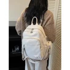 Mochila feminina 2025 novo estilo moda estudante estilo Preppy mochila Casual Multi-Purpose grande capacidade Retro moch