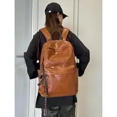 Mochila feminina 2026 outono inverno novo estilo moda estudantes universitários estilo Preppy mochila Casual Retro saco