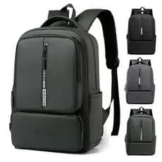 Mochila masculina para computador, mochila de grande capacidade para viagem, ensino médio, estudantes do ensino médio, F