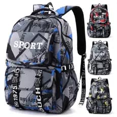 Mochila escolar masculina, mochila escolar para estudantes do ensino médio, terceira a sexta série, mochila escolar masc
