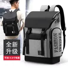 Mochila masculina de negócios Casual moda na moda feminina grande capacidade estudantes do ensino médio computador Scho