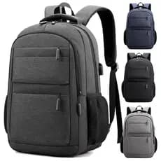 Mochila versão coreana na moda viagem lazer feminino estudante do ensino médio mochila simples moda computador saco de n