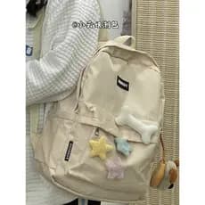 Mochila escolar feminina, estudantes do ensino médio, versão coreana de alto valor, mochila simples para meninas, mochil