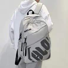 Mochila escolar para meninos, estudantes do ensino médio, mochilas masculinas de grande capacidade, mochilas masculinas