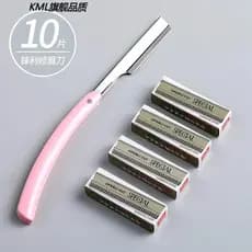 Lâmina de corte de sobrancelha profissional, conjunto de ferramentas úteis para homens e mulheres, maquiagem de sobrance