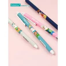 Caneta gel BESGU fofa gato da sorte estudantes do ensino médio caneta gel 0.5 mm Bai Shijia 71028