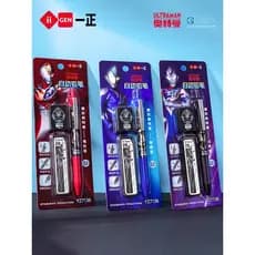 Yizheng Ultraman conjunto de lápis mecânico estudantes do ensino fundamental dedicado meninos crianças 2B caneta automát