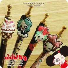 MG Morning Light TGPW1110 Tesouro Haste de Metal Caneta Gel Desenho Animado ddung Monroe Dongji Modelagem Arte Caneta