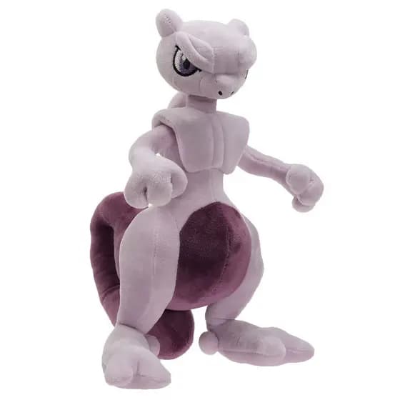 Pokemon Mewtwo Brinquedo De Pelúcia 25cm Anime Dos Desenhos Animados Animal Travesseiro De Algodão Sofá Boneca Presente