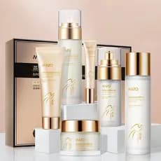 Ninho de pássaro proteína peptídeo Gel hidratante produtos de cuidados com a pele conjunto de loção hidratante hidratant