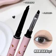 2025 novo estilo lâmina de duas cabeças delineador Gel caneta à prova dwaterproof água não manchas de longa duração Ultr