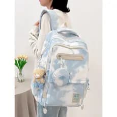 Mochila escolar para meninas do ensino médio de grande capacidade 2026 Novo estilo Mochila escolar leve para estudantes