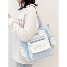 Bolsa de lona feminina, grande capacidade, um ombro, mensageiro, 2026, novo estilo, trabalho, Commuter, estudante, class