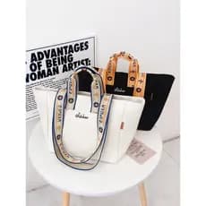 Bolsa de lona feminina de grande capacidade 2026 novo estilo trabalho Commuter bolsa de ombro moda portátil bolsa de pan
