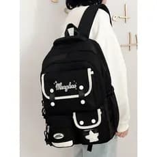 Mochila escolar para meninas, estudantes do ensino médio, grande capacidade, estudantes do ensino médio, viagens