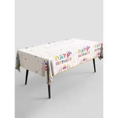 Toalha de mesa de aniversário, prato de papel descartável para crianças, tema de piquenique ao ar livre, arranjo de deco