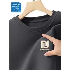Zhenweisi LIFE velo de manga comprida camiseta masculina inverno 2025 novo estilo forro de lã engrossado camisa de fundo