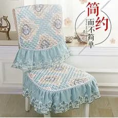 Almofada para cadeira de jantar doméstica, quatro estações, conjunto de almofada de mesa de jantar espessada, almofada d