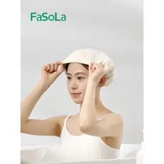 Japão FaSoLa touca de banho touca de cabelo seco feminino Super absorvente de secagem rápida 2023 novo estilo à prova dw