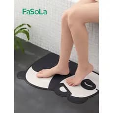 Japão FaSoLa banheiro absorvente tapete de chão porta do banheiro antiderrapante tapete de porta do banheiro doméstico d