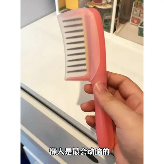 Compre um pente projetado por pessoas preguiçosas!Alice óleo essencial pente cabelo tônico couro cabeludo medicina dispo