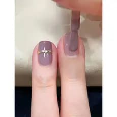 Taro guirlanda suave roxo Manicure ~2026 novo estilo esmalte feminino sem cozimento de secagem rápida dedos de longa dur