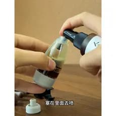 Novo dispositivo de medicina do couro cabeludo Minnow cabeça Rollerball massagem sujo óleo essencial aplicação guia pent
