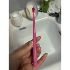 Cabeça pequena com precisão para cada posição!Frente curvada pescoço pequena cabeça escova de dentes cerdas macias adult