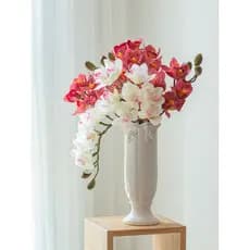 Juhan Simulação Huilan Decoração Floral Arranjo de flores falsas Sala de estar Decoração de sala de jantar Decoração de