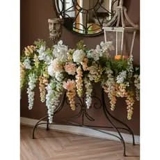 Juhan Abel flor Artificial pendurado videira enrolamento decoração modelagem Material de flor arte casamento paisagismo