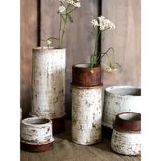 Juhan Retro vaso de cerâmica estilo Industrial americano flor Ware Medieval vaso estilo silencioso decoração arte criati