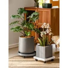 Juhan nórdico simples magnésio lama vaso de flores piso interior grande planta verde vaso criativo sala estar varanda de