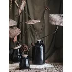 Juhan simulação folha de lótus seca Natural ramo seco lótus Pom outono arte arranjo flor conjunto ornamentos decorativos