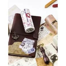 Juhan Momo Fita Washi Original Série Retro Era Manual Diário Álbum Decoração DIY