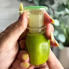 Espremedor de limão doméstico pequeno Manual portátil espremedor de suco extrator de suco de frutas filtro ferramenta út