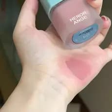 Blush líquido usado não pode parar de uma vez ~ Blush rosa de lótus frio Blush líquido barato de baixa saturação