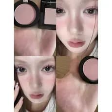 Bonito muito fácil sabor coreano luz maquiagem cinza rosa Nude Blush mel feijão pasta monocromática sombra outono invern