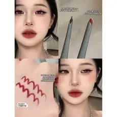 Novo delineador de raposa chinesa!Caneta de Gel delineador vermelho à prova d'água, sem manchas, delineador ultrafino de