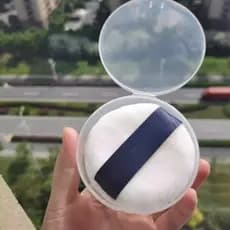 Caixa vazia caixa de armazenamento esponja puff viagem portátil caixa de armazenamento Anti-poeira acrílico pacote cpb p