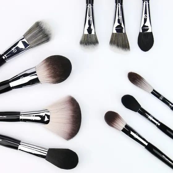 Sijia pincel de maquiagem Facial coleção pincel de pó solto Blush contorno fundação escova chama destaque contorno escov