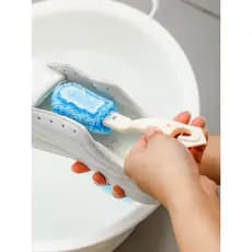 Escova de lavagem de sapatos importada do Japão Japão dedicada escova de 360 graus ferramenta útil escova de sapato de c